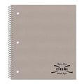 National 1-Subject Wirebound Notebook, 3-Hole Punched, Medium/College Rule, Randomly Assorted Front Covers, 11 x 8.88, 80 Sheets