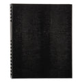 Blueline NotePro Notebook, 1 Subject, Medium/College Rule, Black Cover, 11 x 8.5, 150 Sheets
