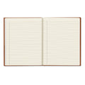 Blueline Da Vinci Notebook, 1 Subject, Medium/College Rule, Tan Cover, 9.25 x 7.25, 75 Sheets