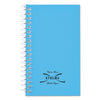National Paper Blanc Xtreme White Wirebound Memo Books, Narrow Rule, Randomly Assorted Covers, 5 x 3, 60 Sheets