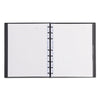 Blueline MiracleBind Notebook, 1 Subject, Medium/College Rule, Black Cover, 9.25 x 7.25, 75 Sheets