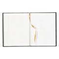 Blueline Executive Notebook, Ribbon Bookmark, 1 Subject, Medium/College Rule, Blue Cover, 11 x 8.5, 75 Sheets