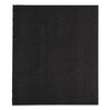Blueline MiracleBind Notebook, 1 Subject, Medium/College Rule, Black Cover, 11 x 9.06, 75 Sheets