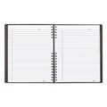 Blueline NotePro Notebook, 1 Subject, Medium/College Rule, Black Cover, 11 x 8.5, 100 Sheets