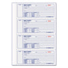 Rediform Money Receipt Book, Three-Part Carbonless, 7 x 2.75, 4/Page, 200 Forms