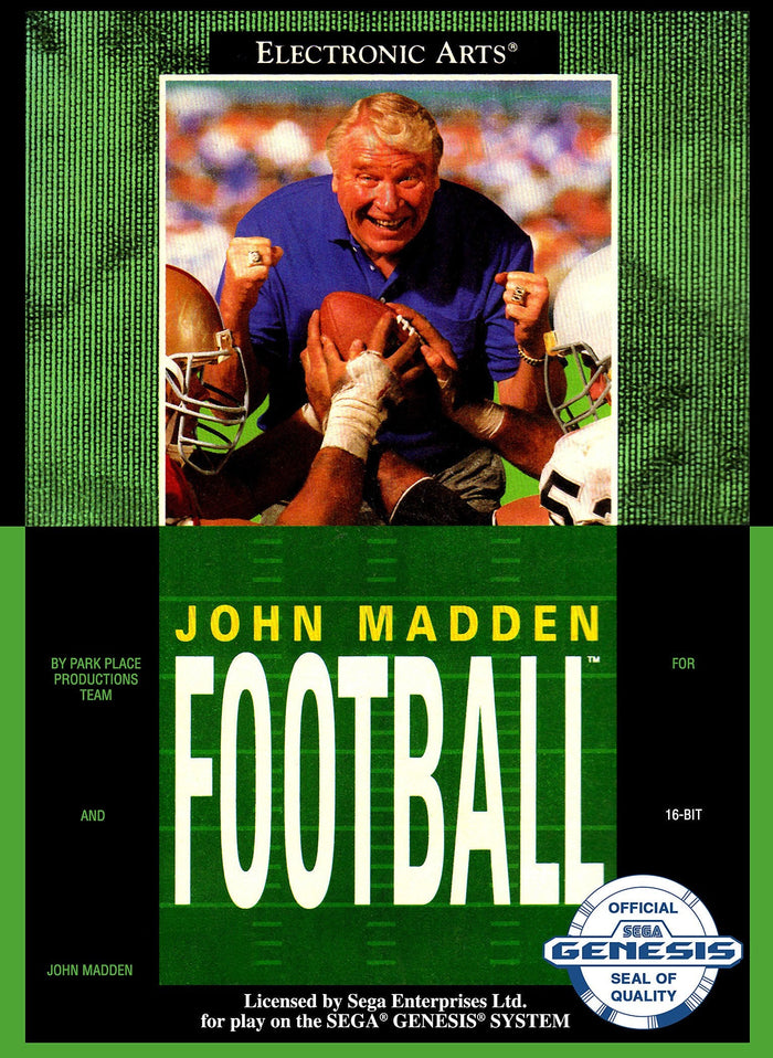 John Madden Football (Sega Genesis) by J2Games