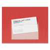 Cardinal HOLD IT Poly Business Card Pocket, Top Load, 3.75 x 2.38, Clear, 10/Pack