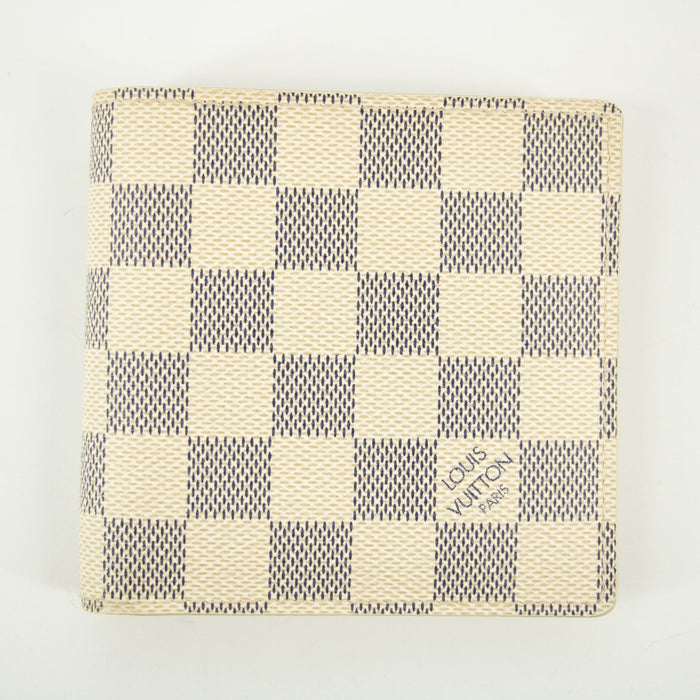 Louis Vuitton Damier Azur Marco Bifold Wallet #2371 by Bolt Boutique