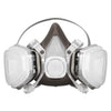 3M Half Facepiece Disposable Respirator Assembly, Large