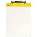 Post-it Wall Easel, Adhesive Mount, Plastic, Smoke, 2/Pack