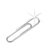 ACCO Premium Heavy-Gauge Wire Paper Clips, #1, Nonskid, Silver, 100 Clips/Box, 10 Boxes/Pack