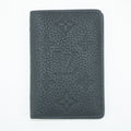 Louis Vuitton Black Monogram Taurillon Leather Pocket Organizer #2377 by Bolt Boutique