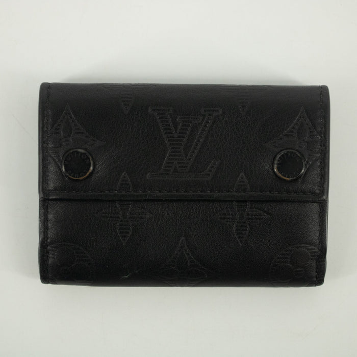 Louis Vuitton Black Monogram Shadow Discovery Compact Mini Wallet-#2378 by Bolt Boutique