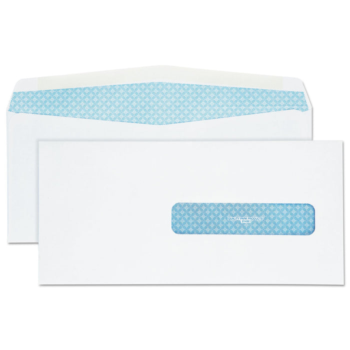 Quality Park Security Tinted Insurance Claim Form Envelope, Address Window, Commercial Flap, Redi-Seal Closure, 4.5 x 9.5, White, 500/Box