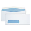Quality Park Security Tint Window Envelope, #10, Commercial Flap, Gummed Closure, 4.13 x 9.5, White, 500/Box