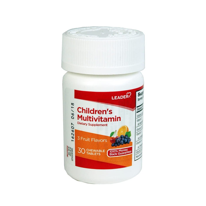 Leader Multivitamin Childrens Chewable Tablets Fruit by Pasteur Pharmacy