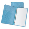 Oxford Heavyweight PressGuard and Pressboard Report Cover w/Reinforced Side Hinge, 2-Prong Fastener, 3" Cap, 8.5 x 11, Lgt Blue