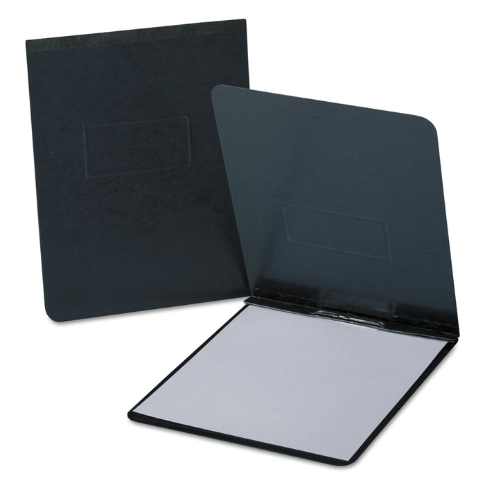 Oxford PressGuard Report Cover with Reinforced Top Hinge, Two-Prong Metal Fastener, 2" Capacity, 8.5 x 11,  Black/Black