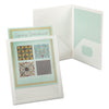 Oxford ViewFolio Polypropylene Portfolio, 100-Sheet Capacity, 11 x 8.5, Clear/White