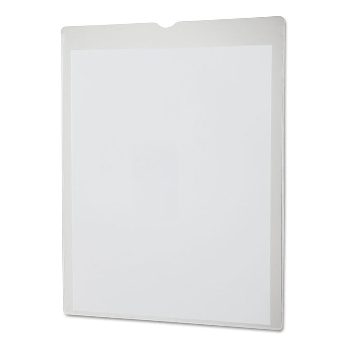 Oxford Utili-Jac Heavy-Duty Clear Plastic Envelopes, 8.5 x 11, Letter, 50/Box