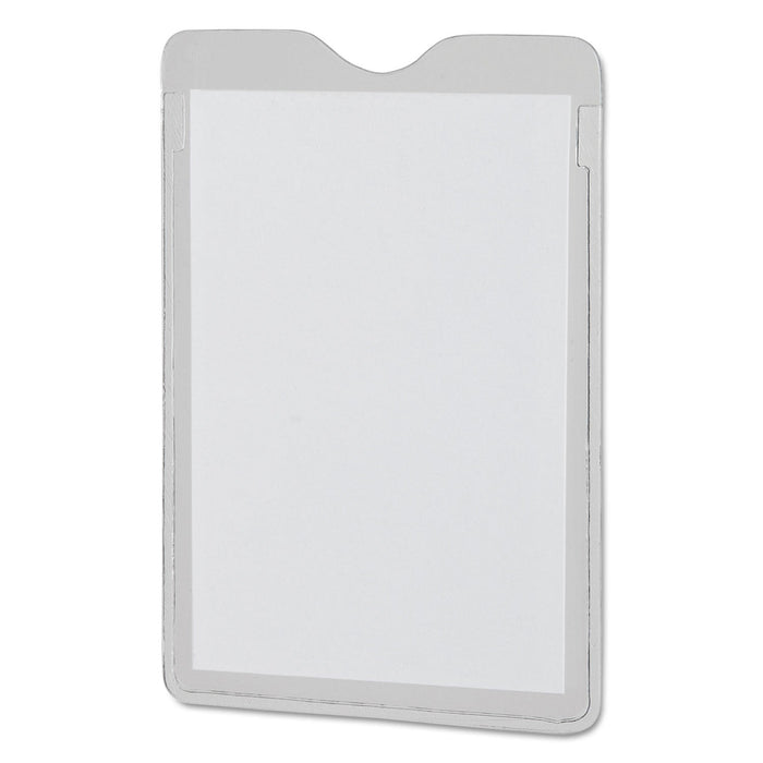 Oxford Utili-Jac Heavy-Duty Clear Plastic Envelopes, 2.25 x 3.5, 50/Box