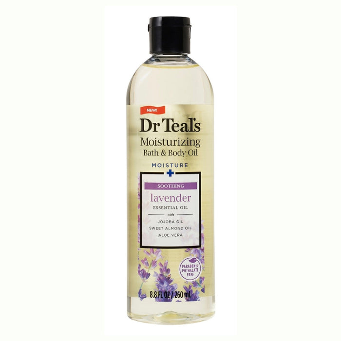 Dr Teal's Body & Bath Oil, Soothe & Sleep With Lavender 8.8 Oz by Pasteur Pharmacy