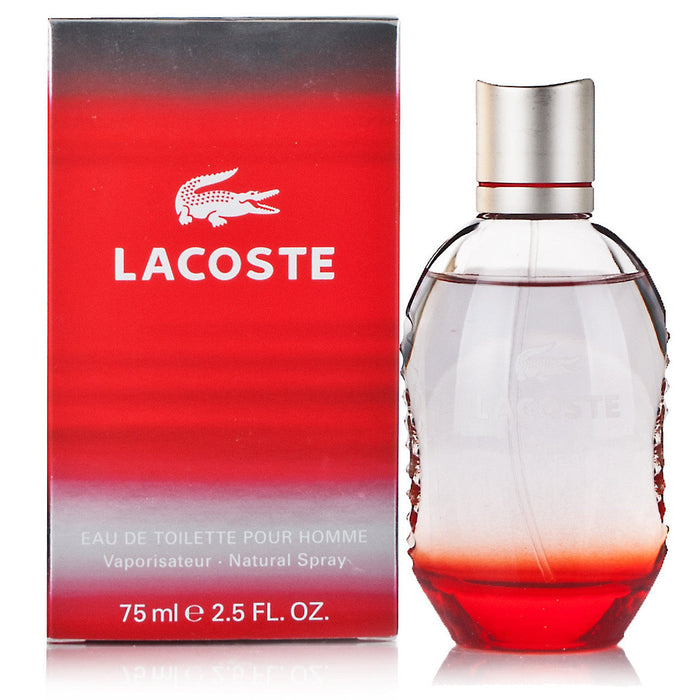 Lacoste Red Style In Play Eau De Toilette For Men by Pasteur Pharmacy