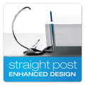 Cardinal ExpressLoad ClearVue Locking D-Ring Binder, 3 Rings, 2" Capacity, 11 x 8.5, White