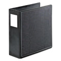 Cardinal SuperLife Easy Open Locking Slant-D Ring Binder, 3 Rings, 4" Capacity, 11 x 8.5, Black