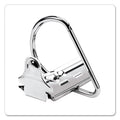 Cardinal ExpressLoad ClearVue Locking D-Ring Binder, 3 Rings, 2" Capacity, 11 x 8.5, White