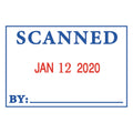 COSCO 2000PLUS 4 in 1 e-Message Dater, 0.94 x 1.75, COMPLETED/EMAILED/ENTERED/SCANNED