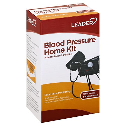 Rx 1 Leader, Blood Pressure Home Kit, Manual Inflation & Deflation, Ea by Pasteur Pharmacy