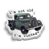 Vintage - Hard Hat Decal