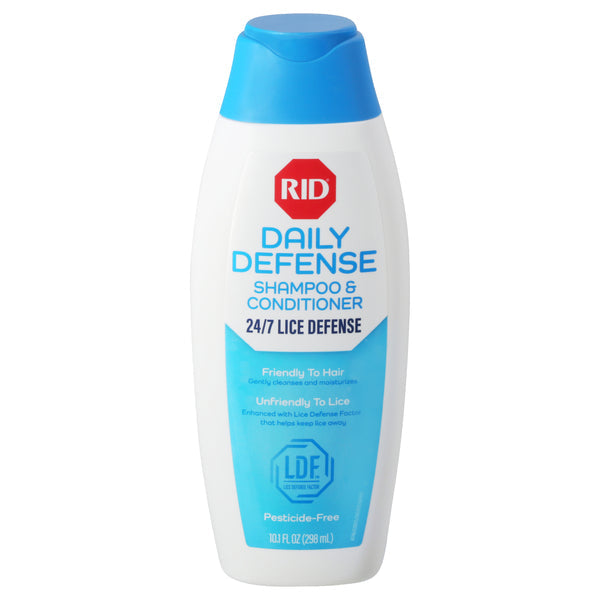 Rid Shampoo & Conditioner, Daily Defense 10.1 Fl Oz by Pasteur Pharmacy
