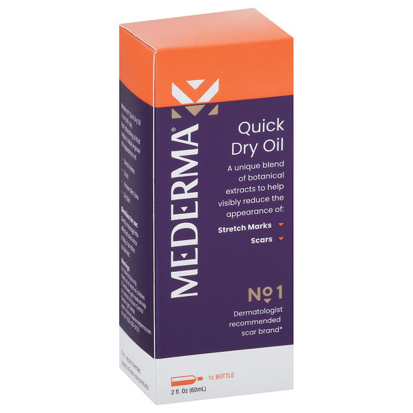 Mederma Quick Dry Oil Scar & Stretch Mark Treatment, 2.02 Oz by Pasteur Pharmacy