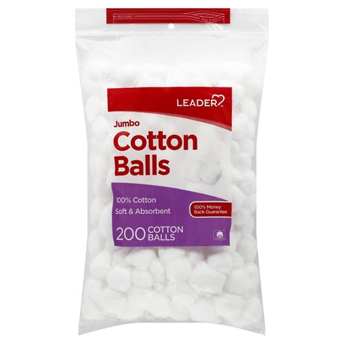 Leader™ Jumbo Cotton Balls – Soft and Highly Absorbent by Pasteur Pharmacy
