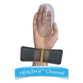 Fellowes Memory Foam Keyboard Palm Support, 13.75 x 3.37, Black