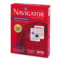 Navigator Premium Multipurpose Copy Paper, 97 Bright, 20lb Bond Weight, 8.5 x 11, White, 500/Ream, 10 Reams/Carton, 40 Cartons/Pallet
