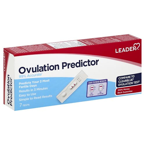 Leader™ Ovulation Predictor – 7-Day LH Surge Detection Kit by Pasteur Pharmacy