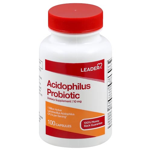 Leader™ Acidophilus Probiotic – 10 mg Capsules by Pasteur Pharmacy