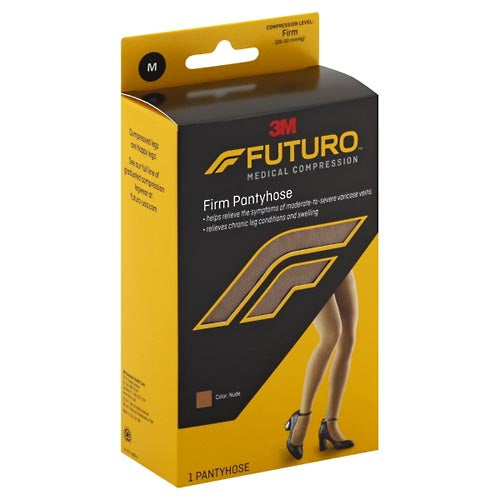 Futuro 3M, Medical Compression Firm Pantyhose Nude Medium by Pasteur Pharmacy