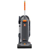 Hoover HushTone Vacuum Cleaner with Intellibelt, 13" Cleaning Path, Gray/Orange