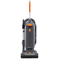 Hoover HushTone Vacuum Cleaner with Intellibelt, 13" Cleaning Path, Gray/Orange