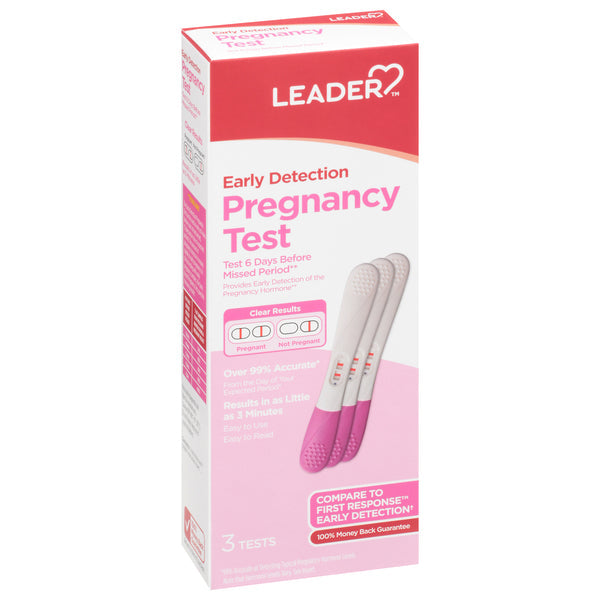 Leader, Pregnancy Test, Early Detection by Pasteur Pharmacy