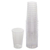WNA Classicware Tumblers, 12 oz, Plastic, Clear, 16/Pack