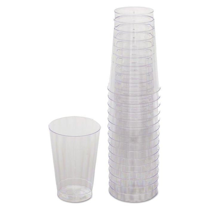 WNA Classicware Tumblers, 12 oz, Plastic, Clear, 16/Pack