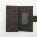 Fendi Brown Zucca Pattern PVC Long Wallet #2398 by Bolt Boutique