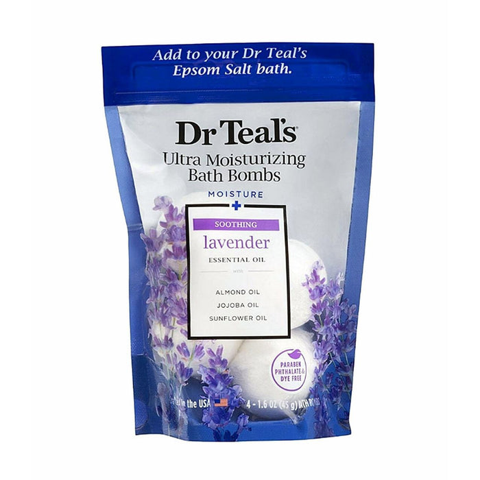 Dr Teal's Soothing Lavender Ultra Moisturizing Bath Bombs by Pasteur Pharmacy