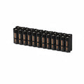 24 AA Pack Battery Caddy (Black) by Storacell
