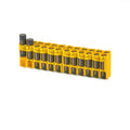 24 AA Pack Battery Caddy (Yellow) by Storacell